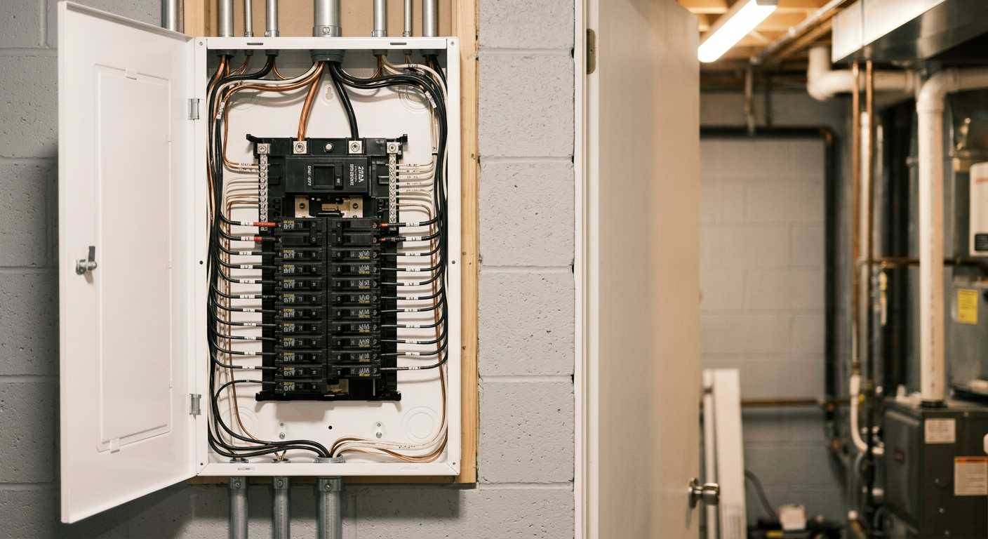New electrical distribution panel for Canadian installation planning